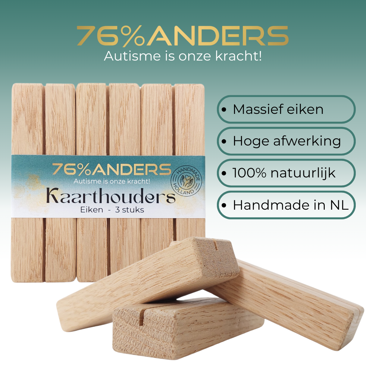 Card holders 100% recycled
