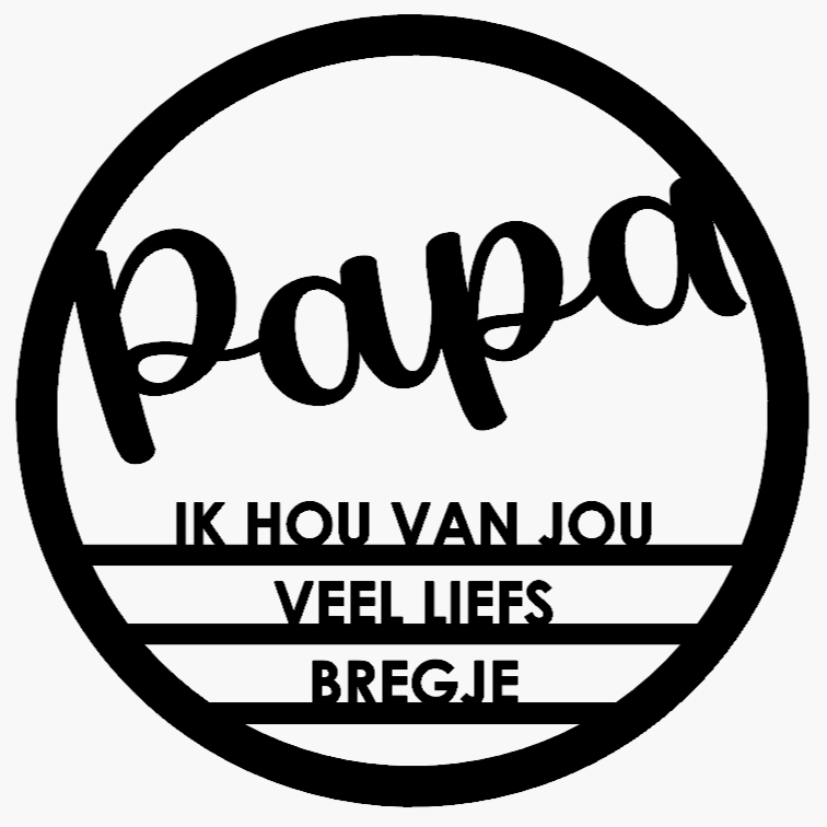 Papa bord 20 cm