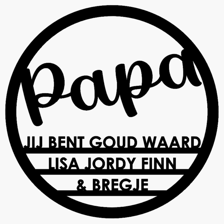Papa bord 20 cm