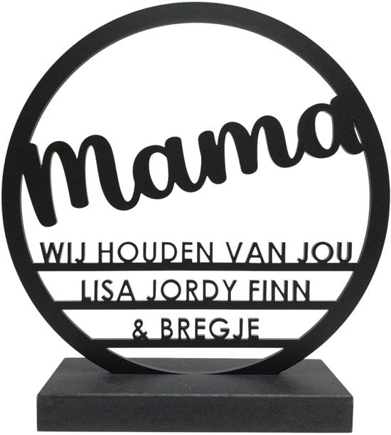 Gepersonaliseerd bord 20 cm