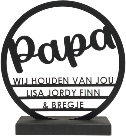Gepersonaliseerd bord 20 cm