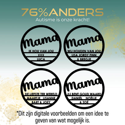 Gepersonaliseerd bord 20 cm